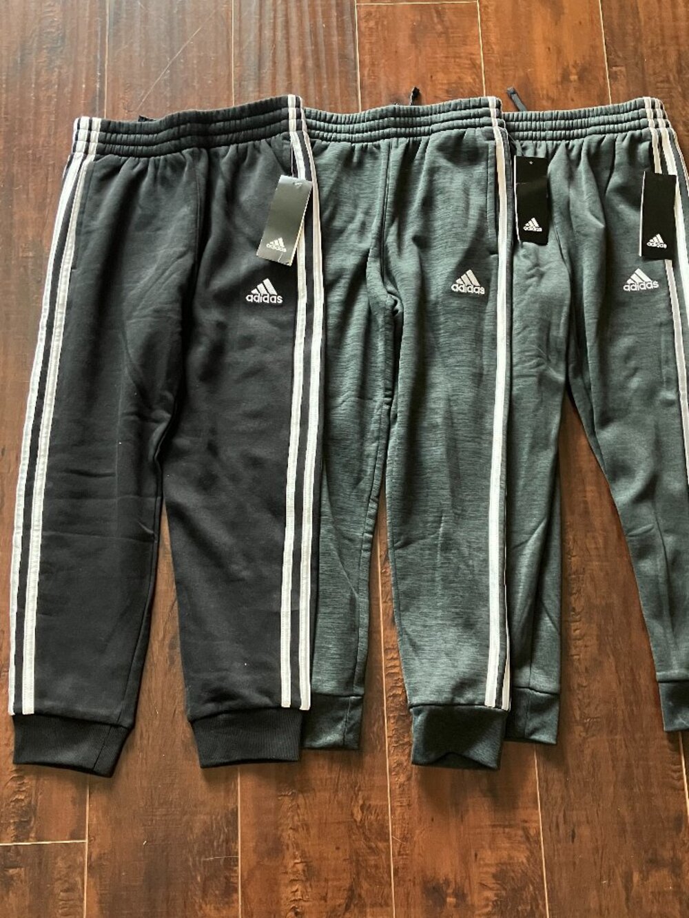 3 NWT adidias Youth Fleece Tech Jogger - Small (8)
